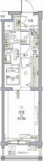 クレヴィスタ三軒茶屋 3階 間取り図