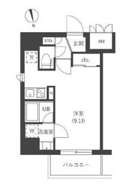 木場レジデンス壱番館 406 間取り図