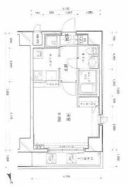 ステージグランデ高輪 2階 間取り図