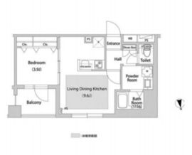 BLESS西巣鴨 316 間取り図