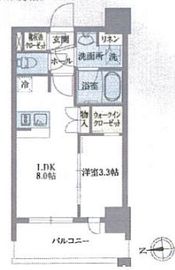 ライトテラス浅草 303 間取り図