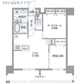 ライトテラス浅草 702 間取り図