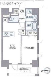 ライトテラス浅草 703 間取り図