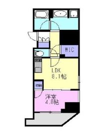 サンウッド東中野 11階 間取り図