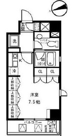 アルス高輪フェアヒルズ 4階 間取り図