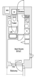 エミリブ池袋 304 間取り図