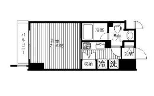 セリーズ門前仲町 311 間取り図