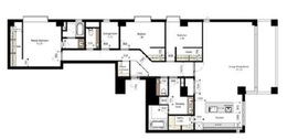 グリーンヒル神山 302 間取り図