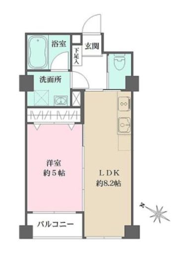 槇の杜 103 間取り図