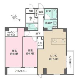 槇の杜 205 間取り図