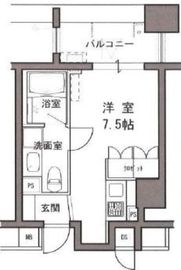 リビオレゾン本郷 8階 間取り図