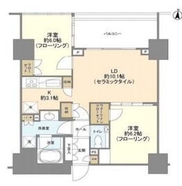 宮益坂ビルディングザ・渋谷レジデンス 9階 間取り図