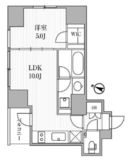 ディームス大手町ノース 706 間取り図