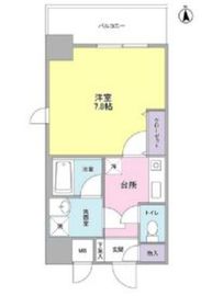 セレーノ品川 219 間取り図