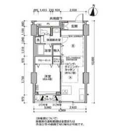 東雲キャナルコートCODAN 11-312 間取り図