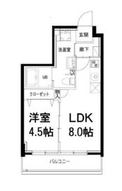 ミナモ浅草橋 802 間取り図