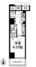 ドルチェ秋葉原イースト 9階 間取り図