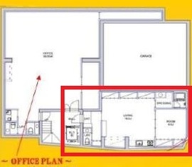 ロイヤルヒル元麻布 地下1階 間取り図