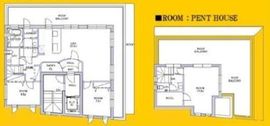 ロイヤルヒル元麻布 5階 間取り図