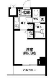 HF東日本橋レジデンス 705 間取り図