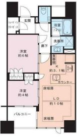 ザ・サンメゾン二番町エルド 7階 間取り図
