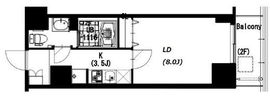 エスティメゾン押上 403 間取り図