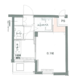 ロアール本郷東大前 4階 間取り図