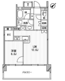 ライオンズシティ白金高輪 703 間取り図