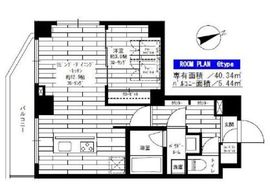 ステージグランデ早稲田 8階 間取り図