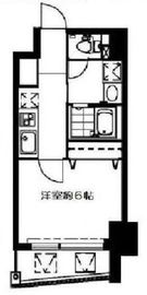 レジーナエビス 604 間取り図