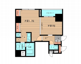 HF日本橋レジデンス 304 間取り図