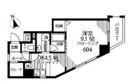 プリマヴェーラ小石川 604 間取り図