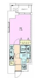 門前仲町レジデンス七番館 801 間取り図