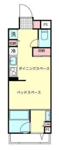 マニハウス自由が丘 403 間取り図