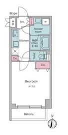 ライトテラス押上 103 間取り図