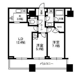 シティタワー高輪 11階 間取り図