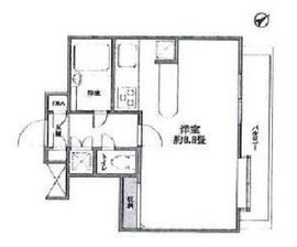 ヴィルヌーブタワー駒沢 7階 間取り図