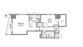 CAVANA八丁堀 (カバナ八丁堀) 601 間取り図