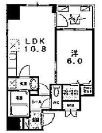 カナンクロエ門前仲町 1101 間取り図