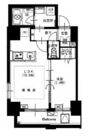 カーサ麻布ル・グラン 201 間取り図