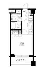 ウィズウィース渋谷神南 N棟 2階 間取り図