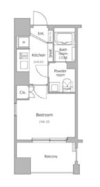 レジディア市ヶ谷 1201 間取り図