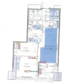 シティタワー銀座東 7階 間取り図