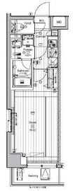 ルミードキューブ菊川プレミアム 3階 間取り図