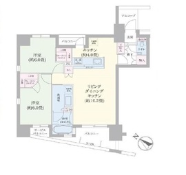 アスコットパーク日本橋浜町BISIKI 10階 間取り図