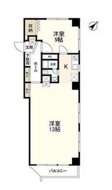 サンハイム永田町 9階 間取り図