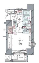 コンシェリア浜松町TOKYO PREMIUM 2階 間取り図