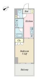 パークホームズ武蔵小山 2階 間取り図
