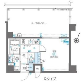 フェニックス飯田橋 4階 間取り図