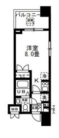 レジディア錦糸町 703 間取り図